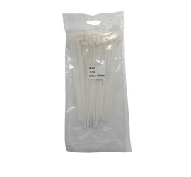 WKK - Plastic cable ties - For universal use - Straight tail - Naturel - 190x4,8mm - 100 pieces