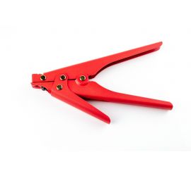 WKK - Cable tie installation tool - For plastic cable ties between 3.6 and 9.0 mm wide - Red