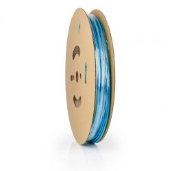 Een rol blauwe dunwandige krimpkous, H-2(Z), 50 meter, van het merk Hongshang.