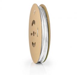 Een rol witte dunwandige krimpkous, H-2(Z), 50 meter, van het merk Hongshang.