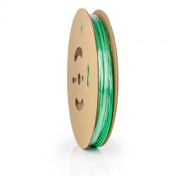 Een rol groene dunwandige krimpkous, H-5(3X)-F, 30 meter, van het merk Hongshang.