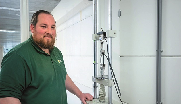 Testing the quality of our cable ties