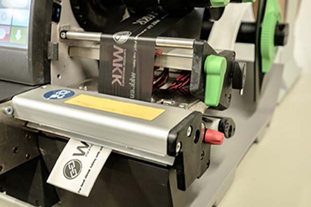 Printing heat shrink tubing